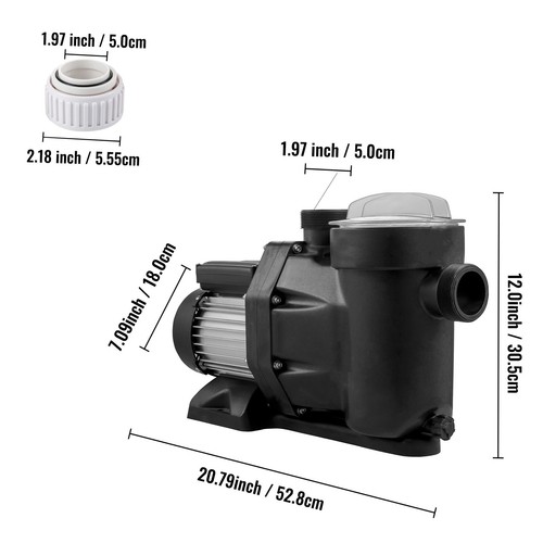 Pompe piscine 230v 1hp 750w - pompe,