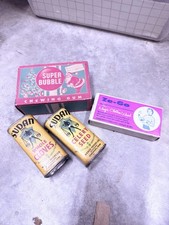 Vtg Products & Packaging Super Bubble Ze-go & Sudan Celery Seed Tins