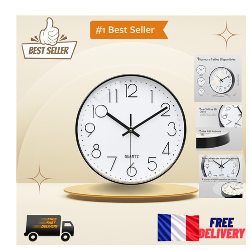 Horloge murale moderne 20cm - moderne,
