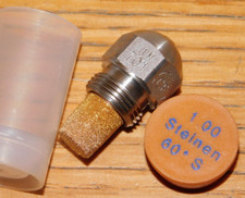 BUSE GICLEUR de BRULEUR CHAUDIERE fuel QUALITE usa STEINEN 1.00 60°S 60S fioul