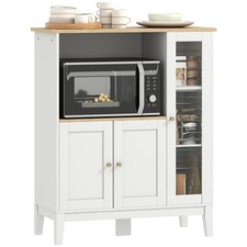 HOMCOM Armoire micro-ondes