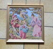 Vintage Tapisserie Médiévale