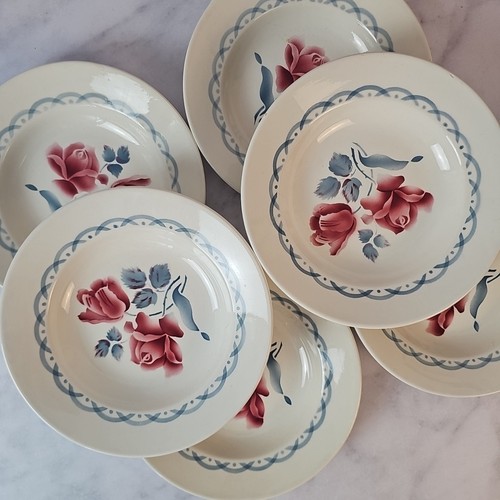 Assiettes creuses décor - assiettes,