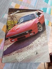 Lamborghini Silhouette Car Sales Brochure 1977-78 VGC FREE POST Urraco
