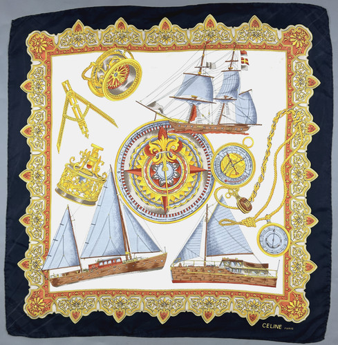 Magnifique foulard vintage - ,