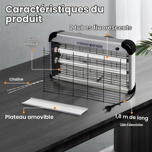 Lampe anti moustique