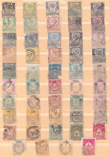 Collection timbres turquie - collection, de