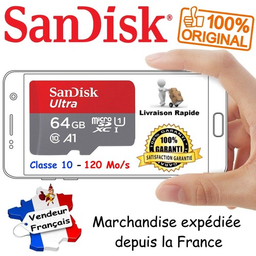 Sandisk carte mémoire micro - mémoire,