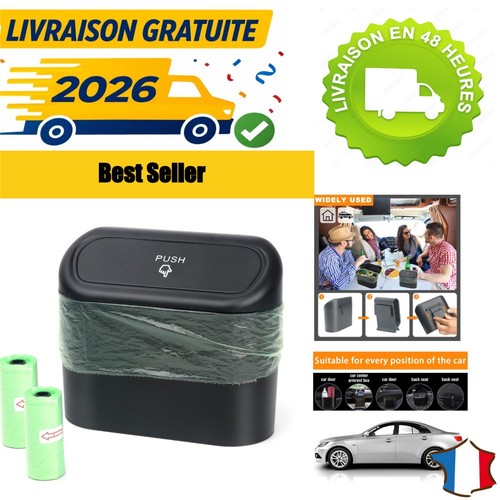 Einesin poubelle voiture - poubelle,