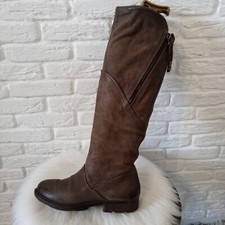 Airstep Leather Italian Biker Brown Boots EU 36 USL 5