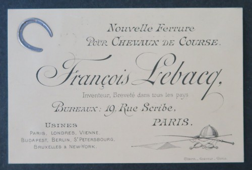 Carte visite lebacq - carte,
