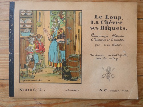 Jean matet loup chèvre - loup,