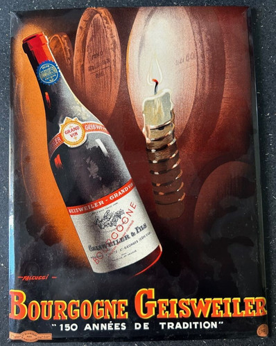 Plaque publicitaire