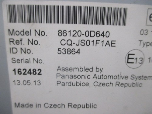 Autoradio récepteur toyota - ,