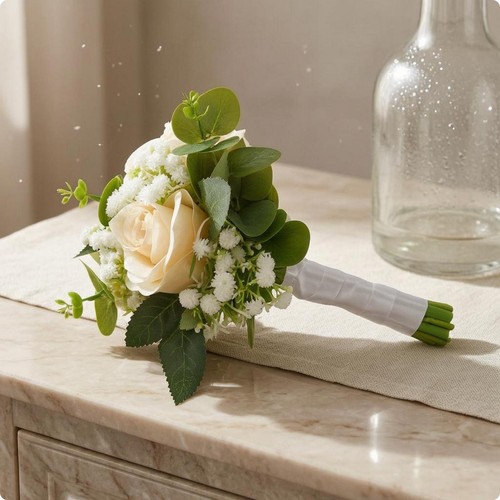 Bouquet mariée artificiel - de,