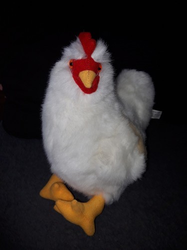 Peluche doudou belle - belle, poule