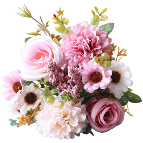 Bouquet roses artificielles - bouquet,