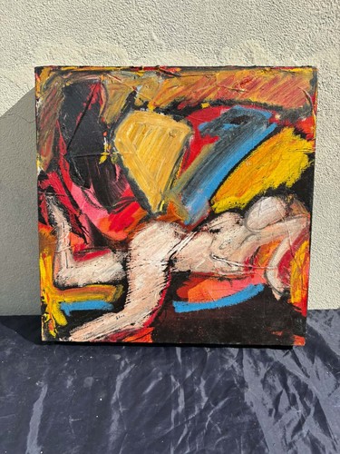 Tableau contemporain acrylique - tableau,