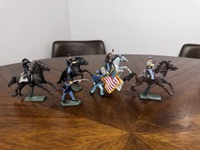 Britains LTD 1971 Deetail Lot Of Mounted Calvary Soldiers