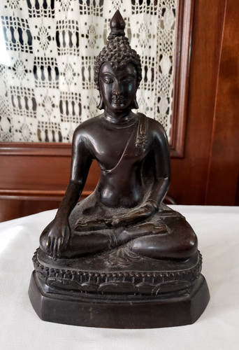 Statuette bronze ancien - statuette,