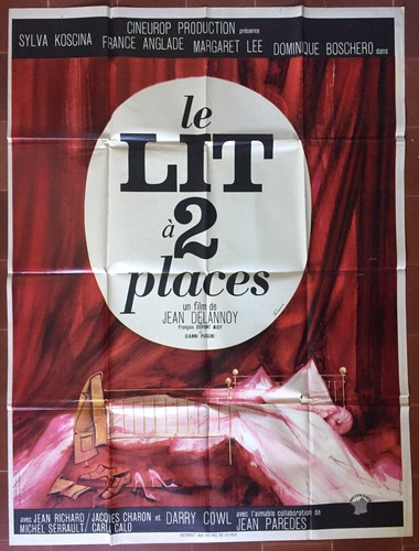 Affiche lit deux - le,
