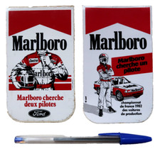 2 Autocollant Ford Marlboro Cherche 1 et 2 Pilotes 1982 1983 Adesivo Aufkleber