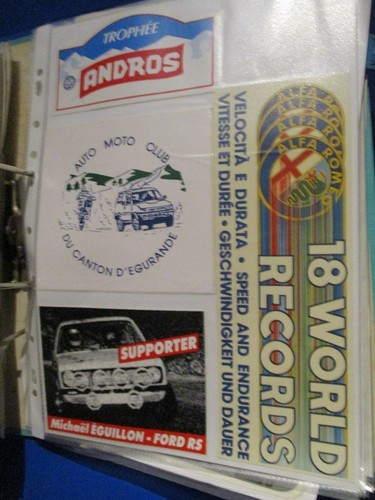 Lot autocollants sport auto - autocollants,