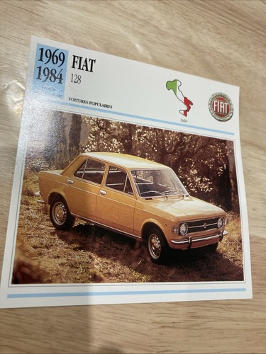 Fiat 128 1969 1984 - 128, carte
