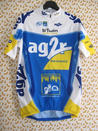 Maillot cycliste ag2r - maillot, la