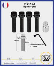 Vis antivol de roues M14X1.5