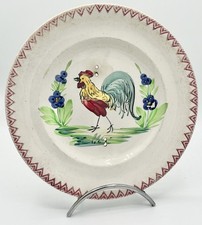 Assiette faïence Longwy