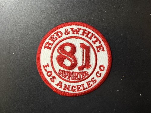 Hells angels patch red white - &,