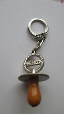 vintage baby materna pacifier keychain
