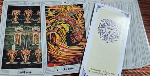 Jeu tarot crowley - tarot,