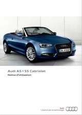 Audi A5 Cabriolet élévateur 2011-2016 Manuel d'entretien Français