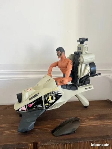 Action man gyrocopter - man,