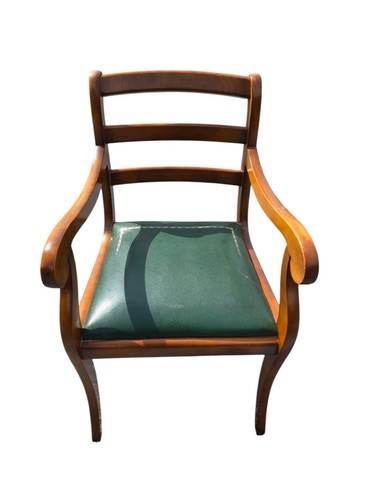 Fauteuil bureau merisier - fauteuil, de