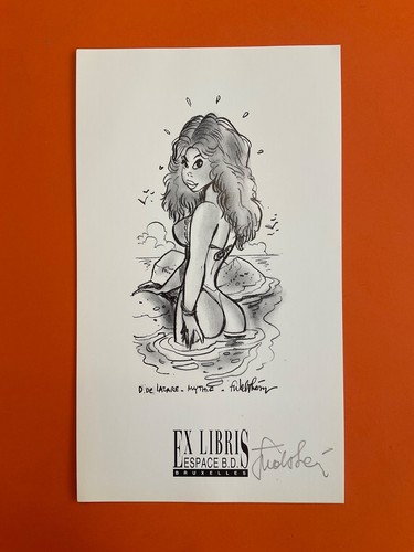 Walthery libris signe - walthery, ex