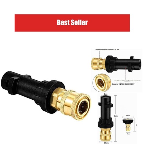 Adaptateur lance nettoyeur