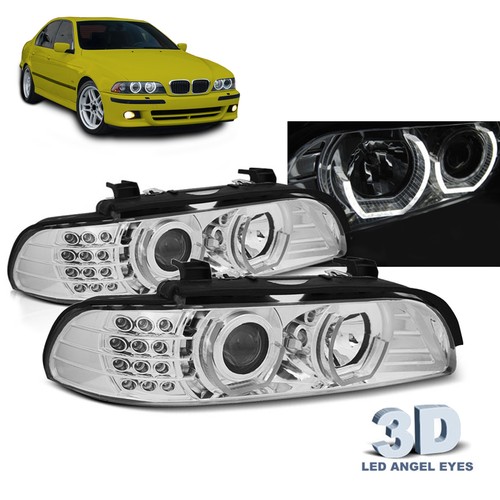 Phares angel eyes chrome - eyes, 3d