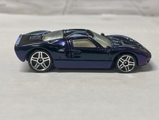Matchbox 2024 Ford GT 40 Custom Harlequin Paint & Wheel Swap - Purple Blue Green