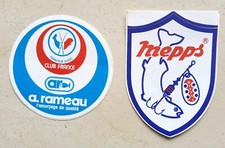 Lot 2 MEPPS Spoon Stickers Fishing Reel Rod BRANCH Fish