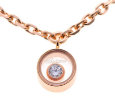 Collier pendentif rond en or