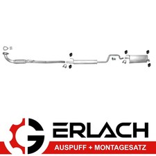 Pot d'échappement pour Opel