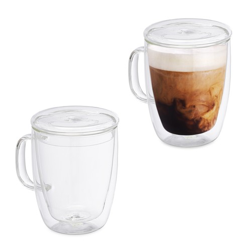 Tasses café double paroi lot - double,