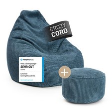 Lumaland Lot Pouf Siège Cord