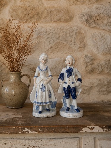 Lot figurines couple en - lot,