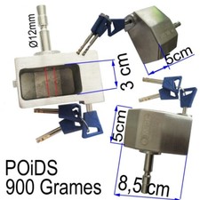 Cadenas cubique  inox + 3