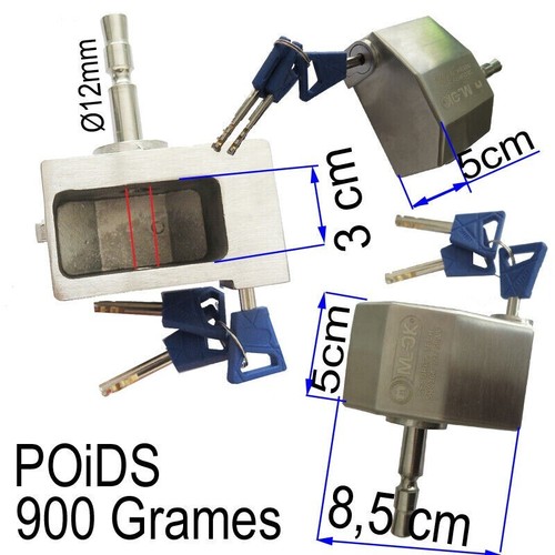 Cadenas cubique inox 3 - cubique, +