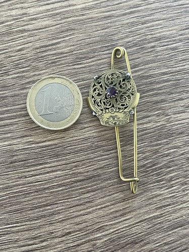 Ancienne broche avec coq de - broche,